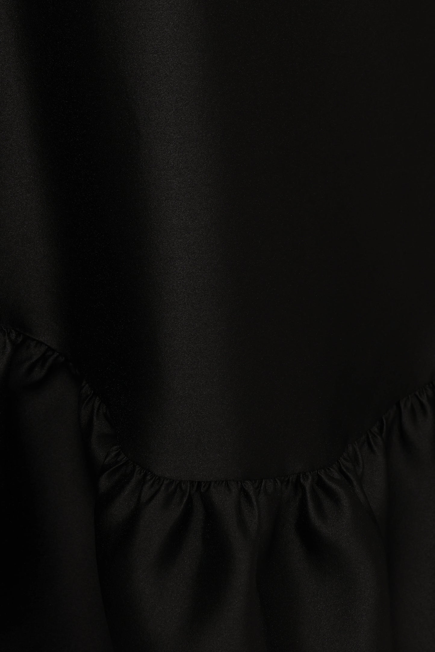 Black Halter-Tie Ruffle Midi Dress