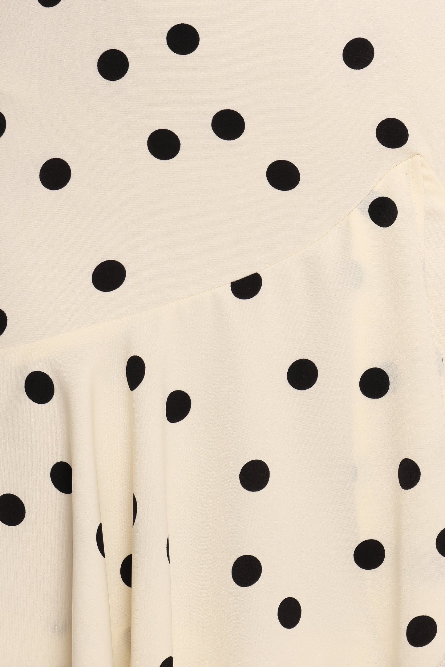 Polka Dot Ruffle Maxi Dress