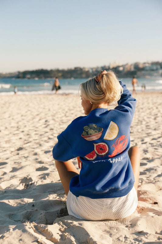 Buon Appetito Graphic Crewneck Sweatshirt