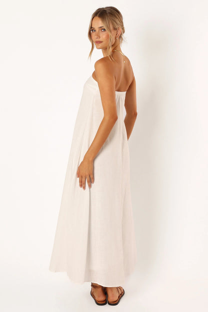 Ciao Bow Strapless Maxi Dress