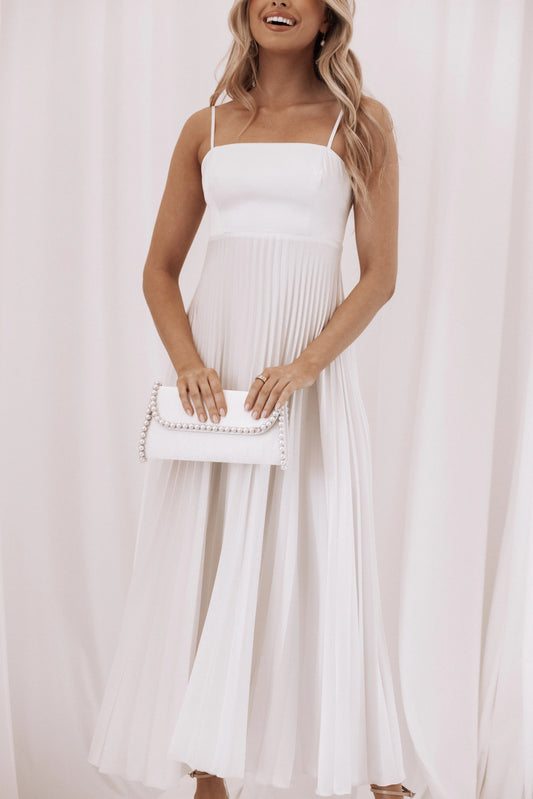 Pearl Accent Clutch Bag